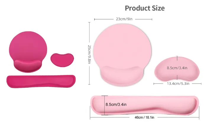 Wrist Rest Pad Set