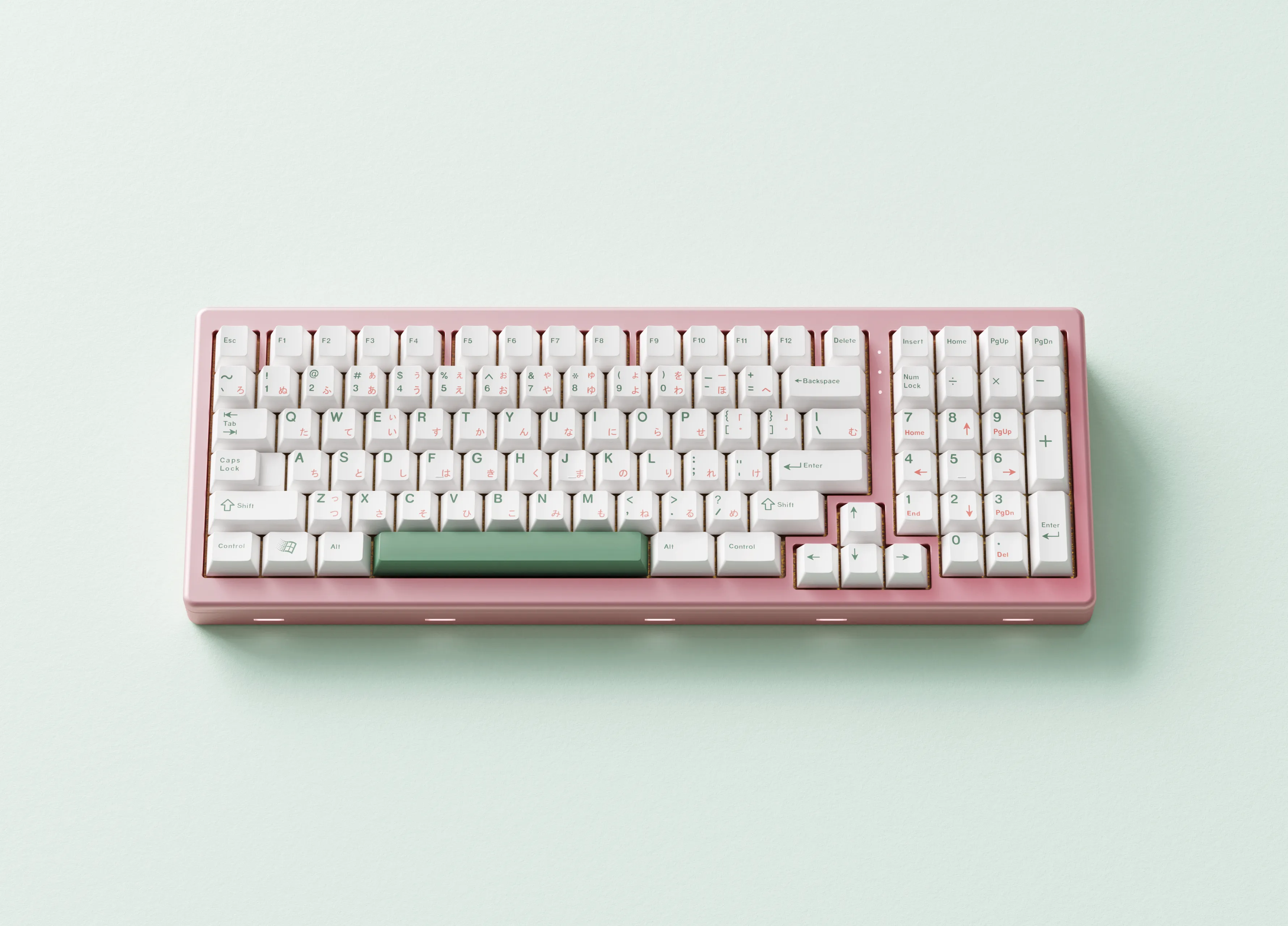 XMI Matcha Sakura Keycaps