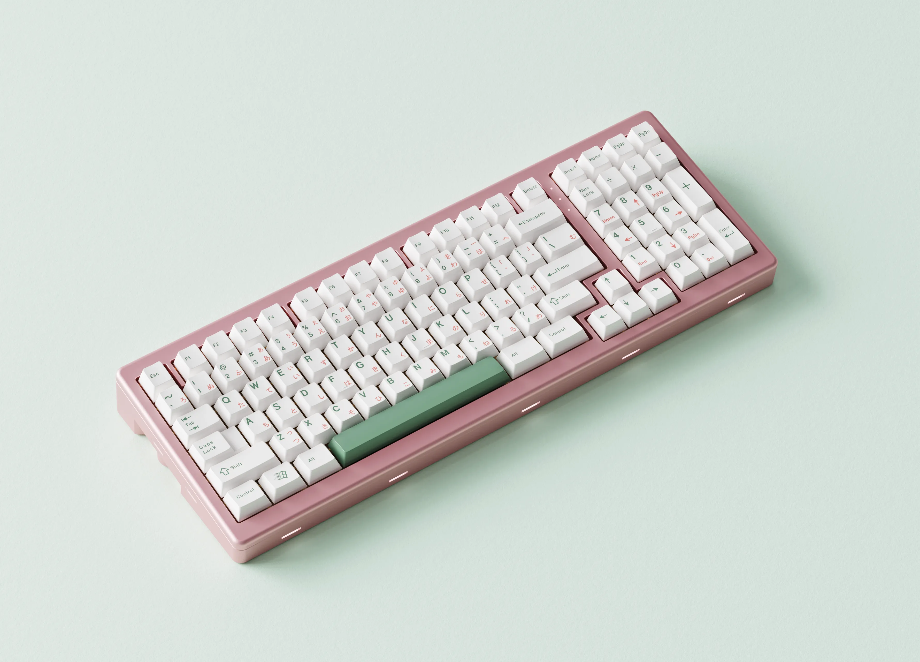 XMI Matcha Sakura Keycaps