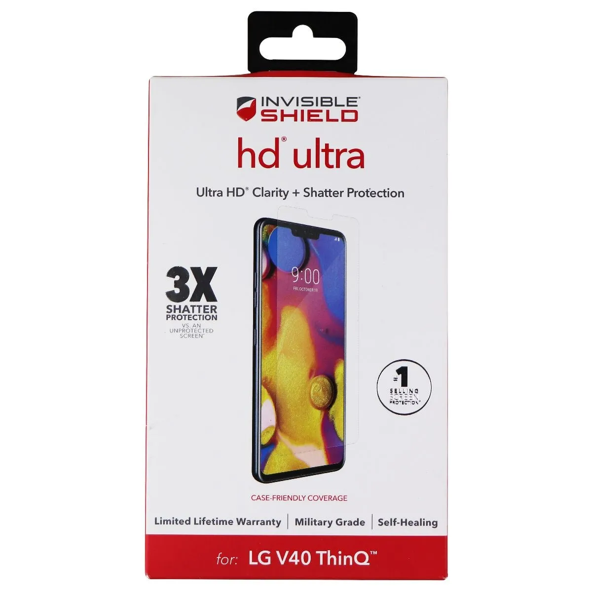 ZAGG Invisible Shield HD Ultra Clarity Screen Protector for LG V40 ThinQ