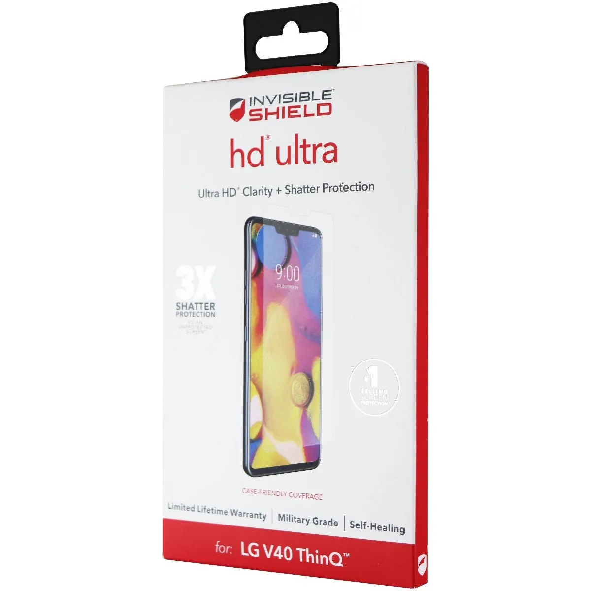 ZAGG Invisible Shield HD Ultra Clarity Screen Protector for LG V40 ThinQ