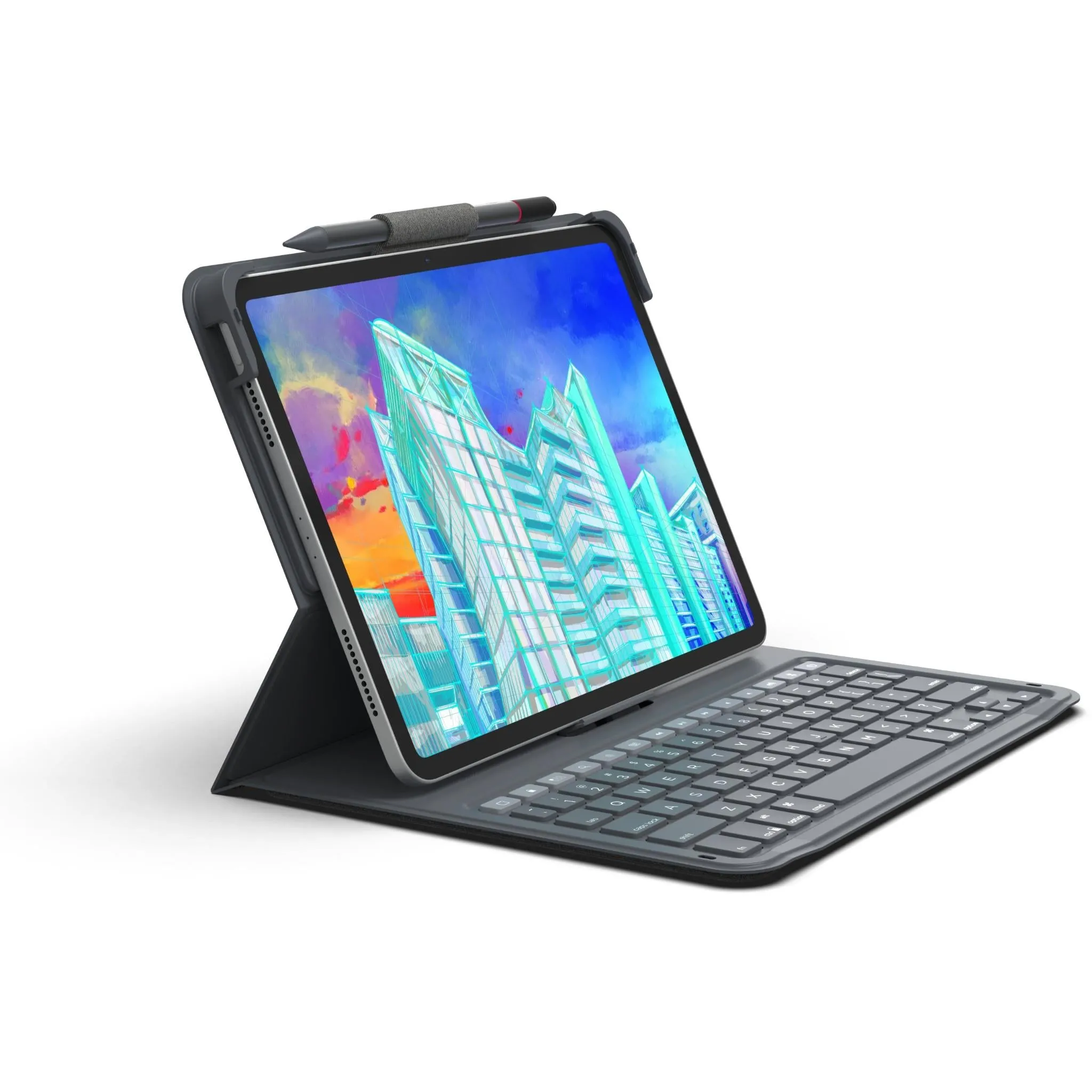 Zagg Keyboard Messenger Folio 2 Case for iPad 10.2" & Air 3